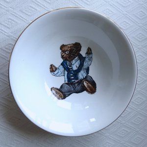 Ralph Lauren Polo Bear Wedgewood child bowl 6" preppy